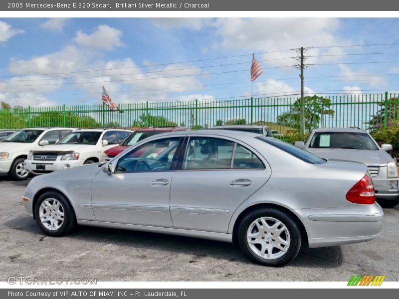 Brilliant Silver Metallic / Charcoal 2005 Mercedes-Benz E 320 Sedan