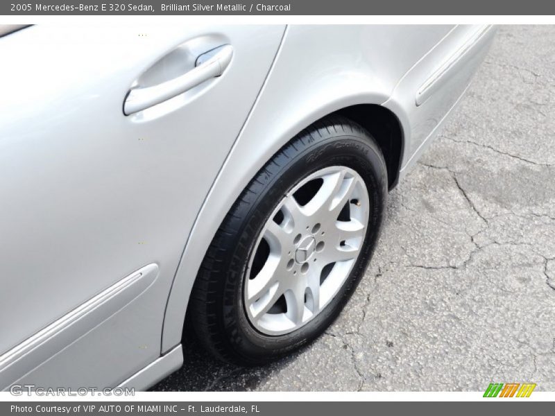 Brilliant Silver Metallic / Charcoal 2005 Mercedes-Benz E 320 Sedan