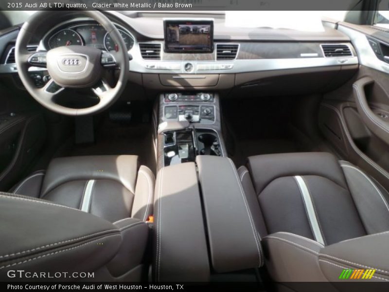 Dashboard of 2015 A8 L TDI quattro