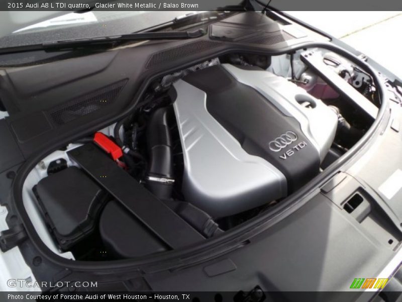  2015 A8 L TDI quattro Engine - 3.0 Liter TDI Turbocharged DOHC 24-Valve VVT Clean-Diesel V6
