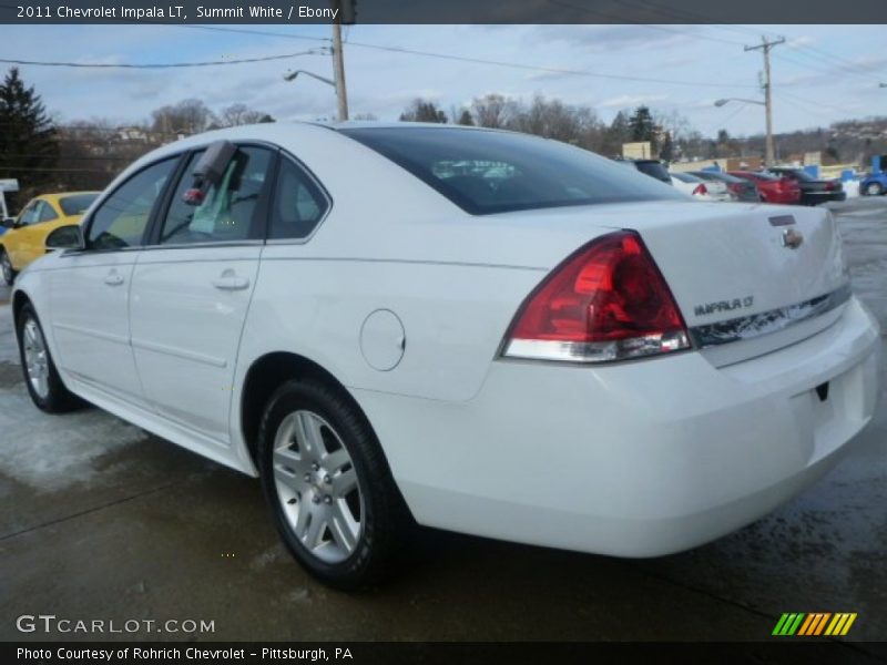 Summit White / Ebony 2011 Chevrolet Impala LT