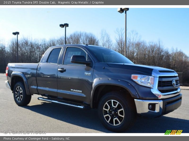 Magnetic Gray Metallic / Graphite 2015 Toyota Tundra SR5 Double Cab