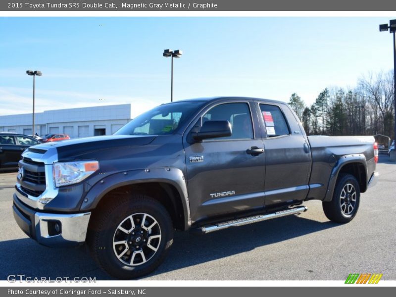 Magnetic Gray Metallic / Graphite 2015 Toyota Tundra SR5 Double Cab