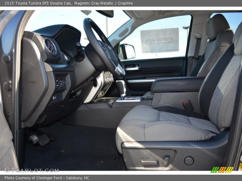 Magnetic Gray Metallic / Graphite 2015 Toyota Tundra SR5 Double Cab