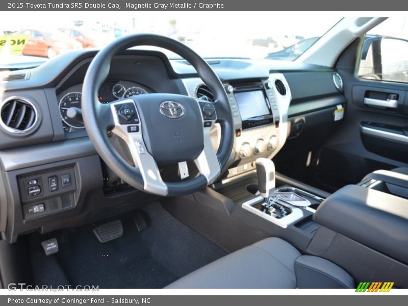 Magnetic Gray Metallic / Graphite 2015 Toyota Tundra SR5 Double Cab