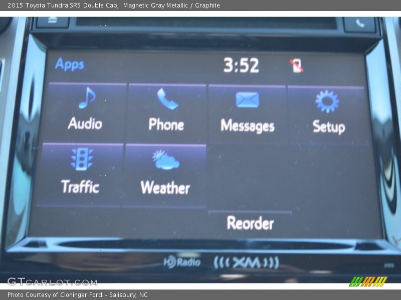 Magnetic Gray Metallic / Graphite 2015 Toyota Tundra SR5 Double Cab