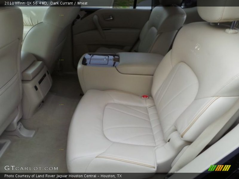 Dark Currant / Wheat 2011 Infiniti QX 56 4WD