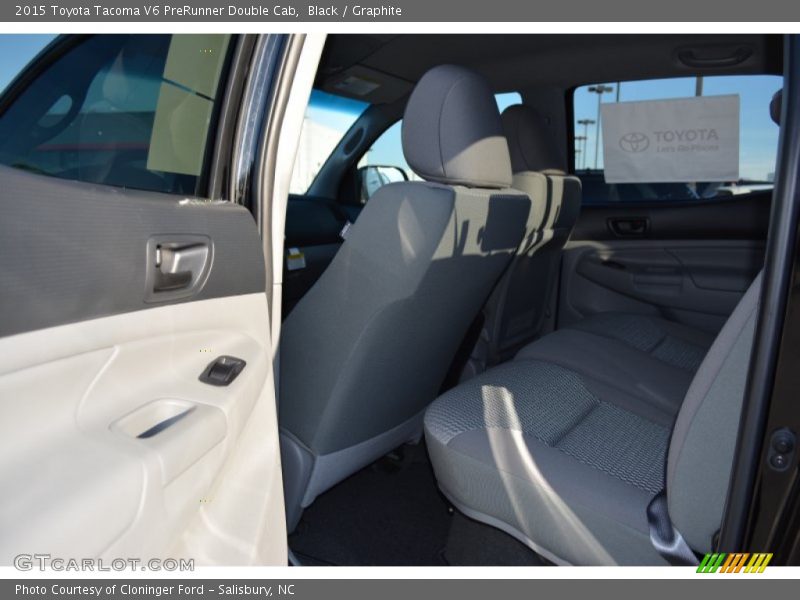 Black / Graphite 2015 Toyota Tacoma V6 PreRunner Double Cab