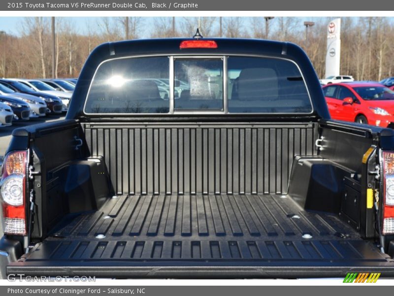 Black / Graphite 2015 Toyota Tacoma V6 PreRunner Double Cab