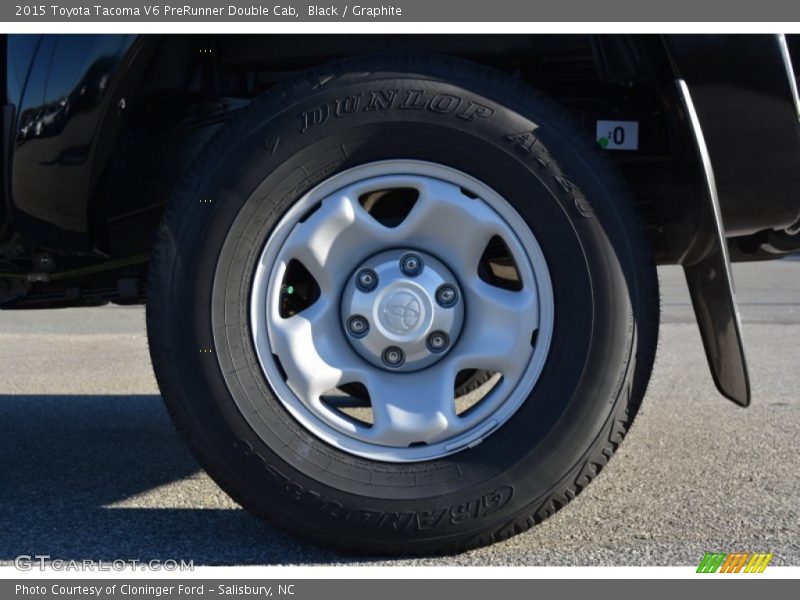 Black / Graphite 2015 Toyota Tacoma V6 PreRunner Double Cab