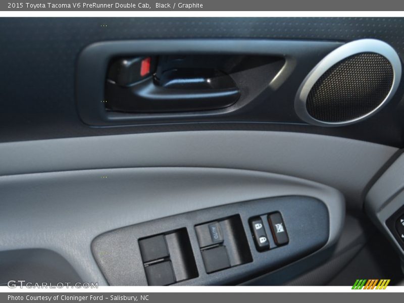 Black / Graphite 2015 Toyota Tacoma V6 PreRunner Double Cab