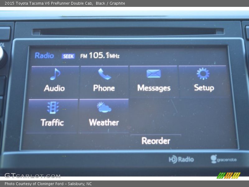 Black / Graphite 2015 Toyota Tacoma V6 PreRunner Double Cab