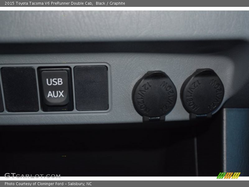 Black / Graphite 2015 Toyota Tacoma V6 PreRunner Double Cab