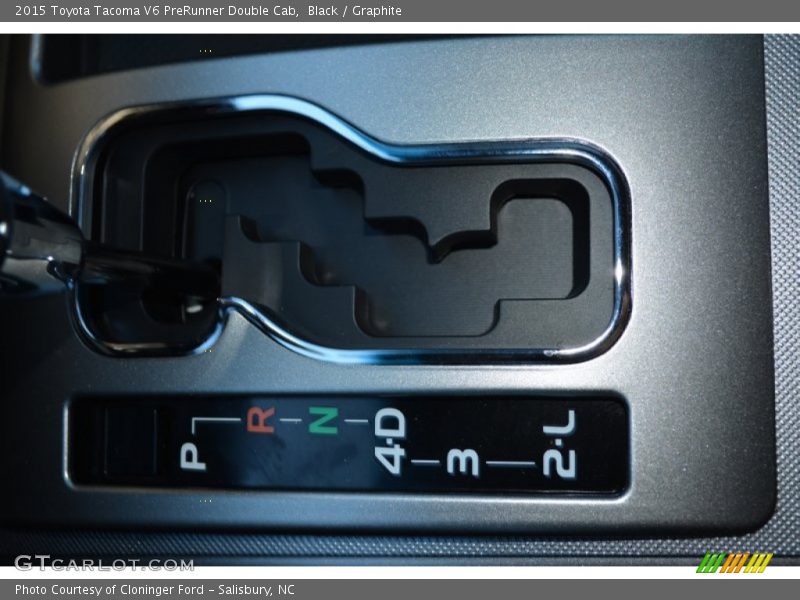 Black / Graphite 2015 Toyota Tacoma V6 PreRunner Double Cab
