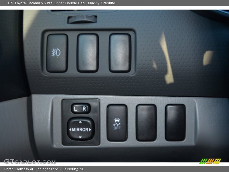 Black / Graphite 2015 Toyota Tacoma V6 PreRunner Double Cab