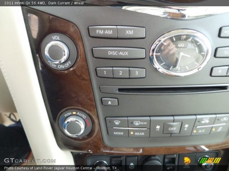 Dark Currant / Wheat 2011 Infiniti QX 56 4WD