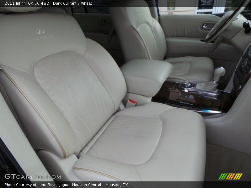 Dark Currant / Wheat 2011 Infiniti QX 56 4WD