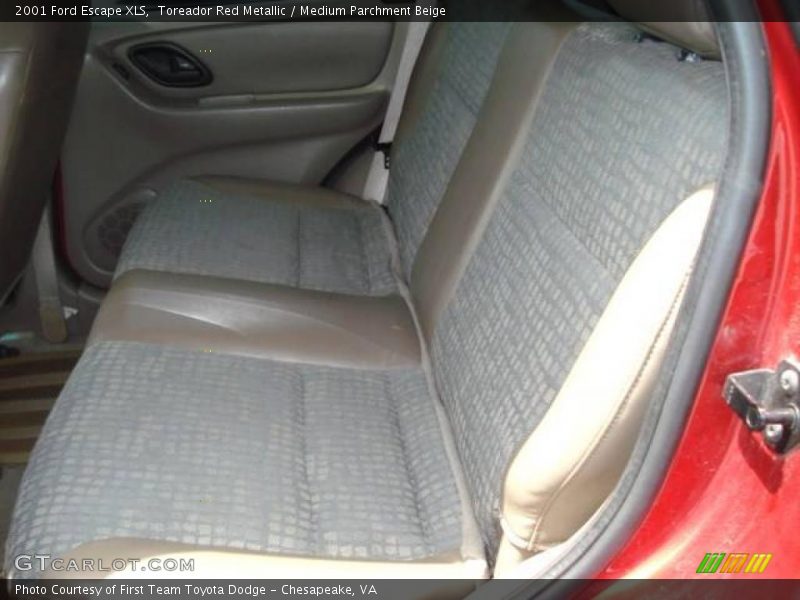 Toreador Red Metallic / Medium Parchment Beige 2001 Ford Escape XLS