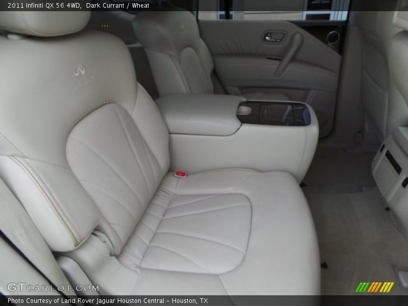 Dark Currant / Wheat 2011 Infiniti QX 56 4WD