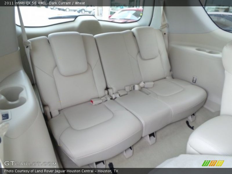 Dark Currant / Wheat 2011 Infiniti QX 56 4WD