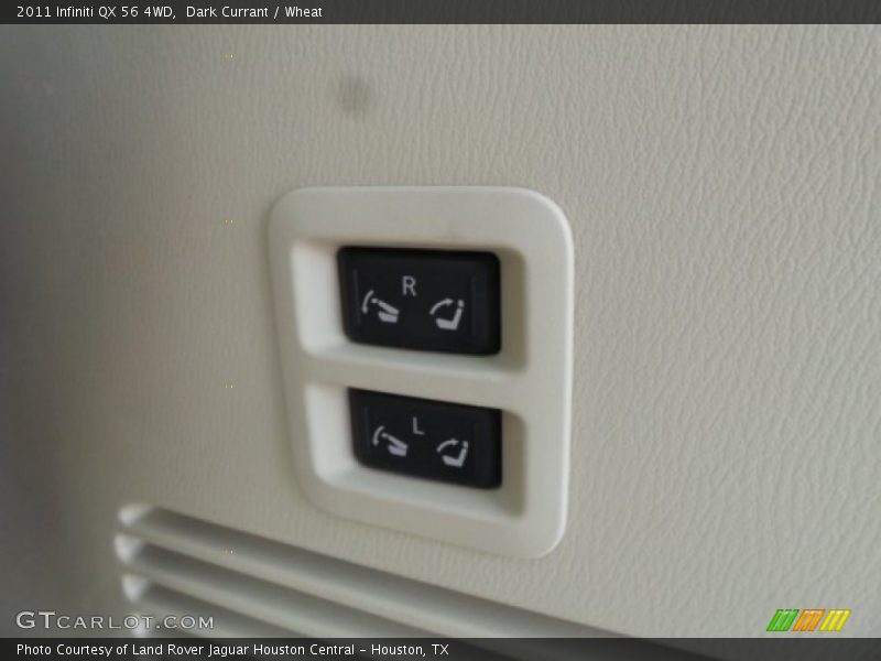 Dark Currant / Wheat 2011 Infiniti QX 56 4WD