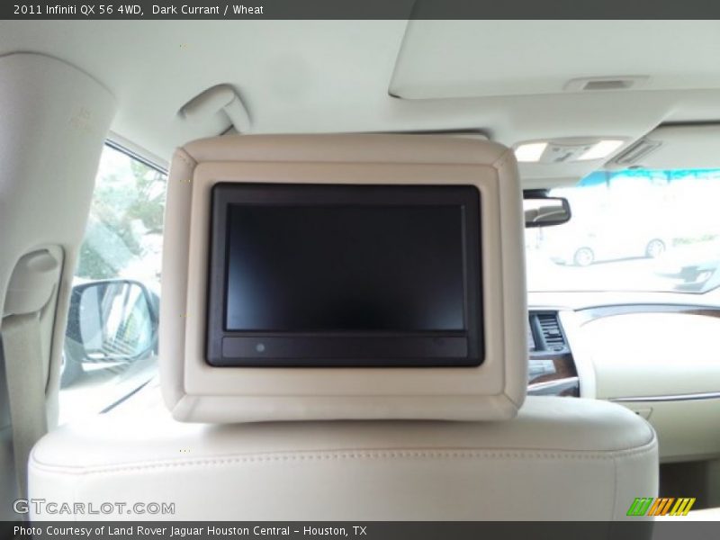 Dark Currant / Wheat 2011 Infiniti QX 56 4WD