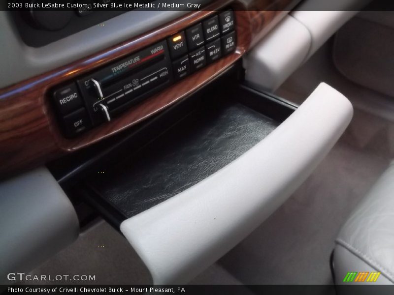 Silver Blue Ice Metallic / Medium Gray 2003 Buick LeSabre Custom