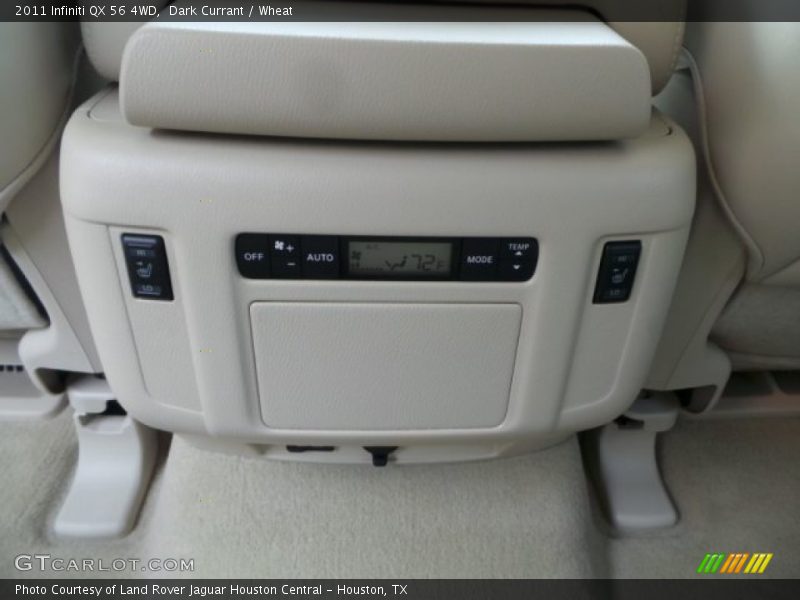 Dark Currant / Wheat 2011 Infiniti QX 56 4WD