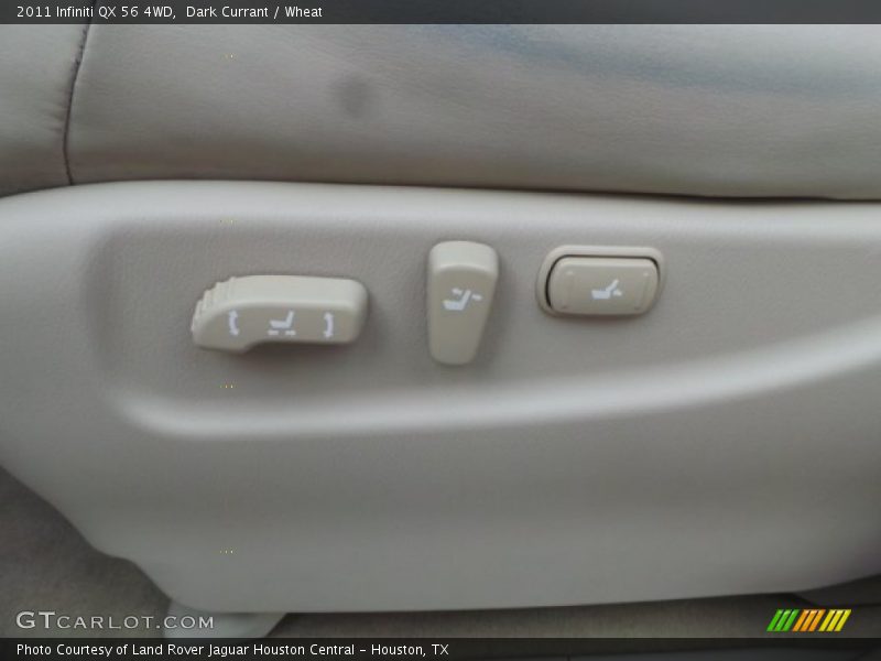 Dark Currant / Wheat 2011 Infiniti QX 56 4WD