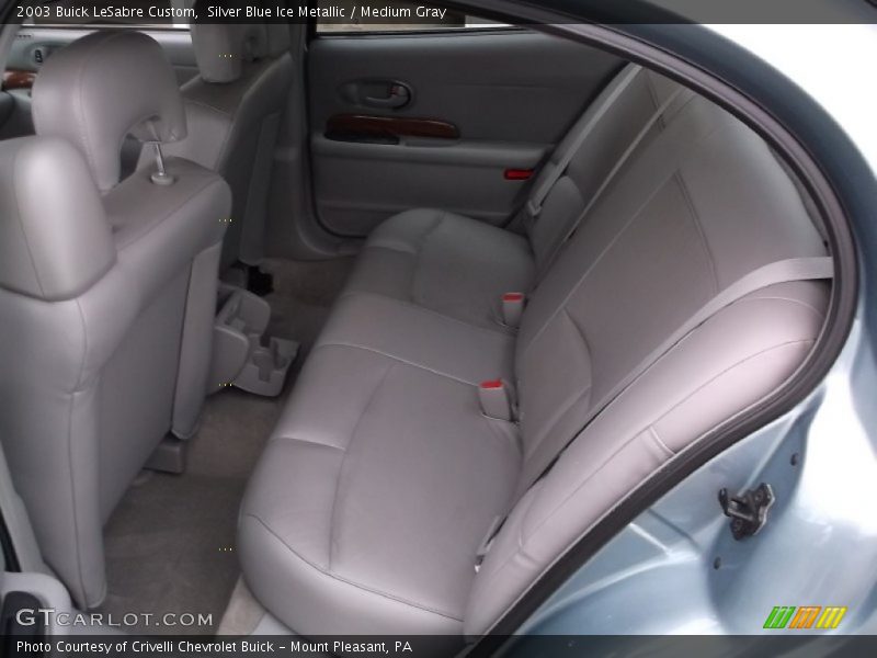 Silver Blue Ice Metallic / Medium Gray 2003 Buick LeSabre Custom