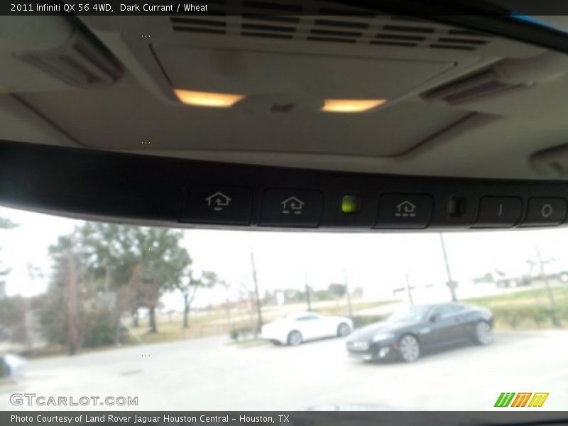 Dark Currant / Wheat 2011 Infiniti QX 56 4WD