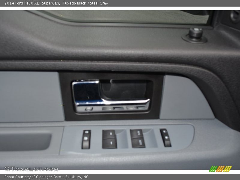 Tuxedo Black / Steel Grey 2014 Ford F150 XLT SuperCab