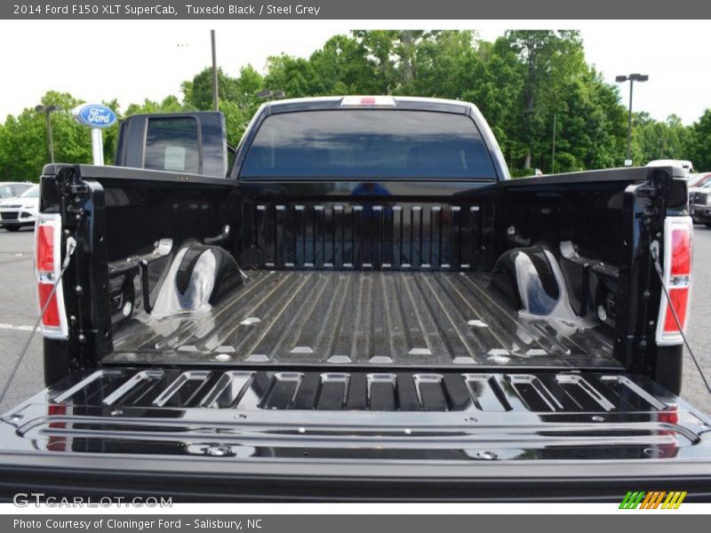 Tuxedo Black / Steel Grey 2014 Ford F150 XLT SuperCab