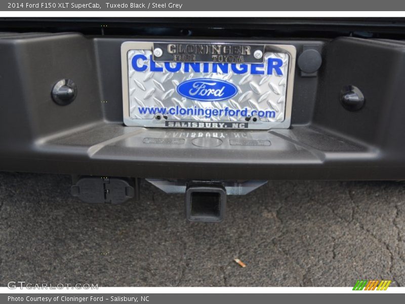 Tuxedo Black / Steel Grey 2014 Ford F150 XLT SuperCab