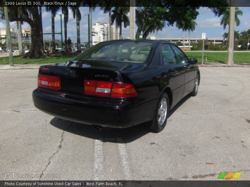 Black Onyx / Sage 1999 Lexus ES 300