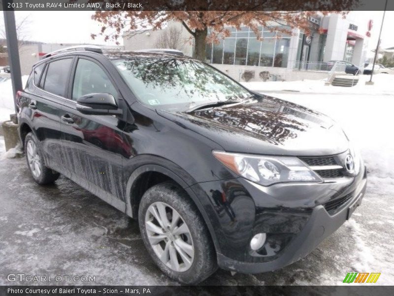 Black / Black 2013 Toyota RAV4 Limited AWD