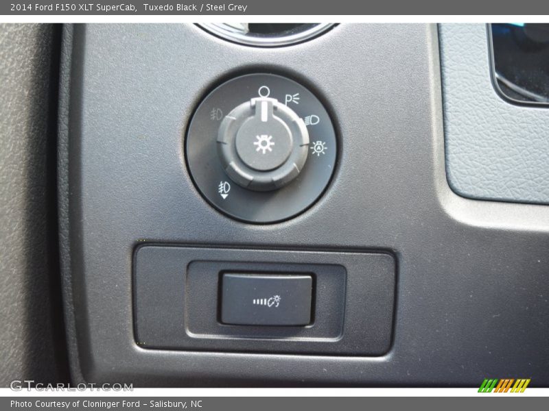 Tuxedo Black / Steel Grey 2014 Ford F150 XLT SuperCab
