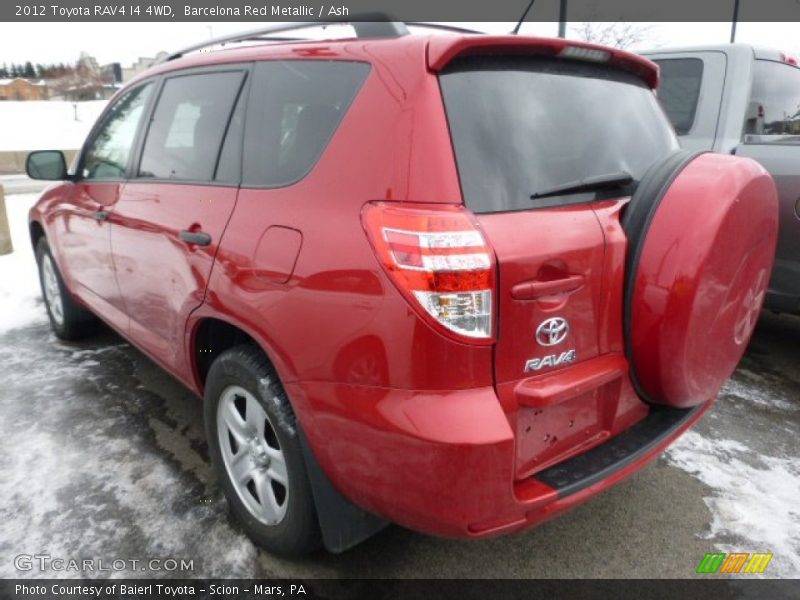 Barcelona Red Metallic / Ash 2012 Toyota RAV4 I4 4WD
