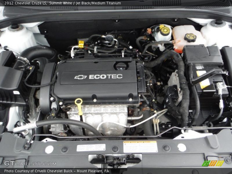  2012 Cruze LS Engine - 1.8 Liter DOHC 16-Valve VVT 4 Cylinder