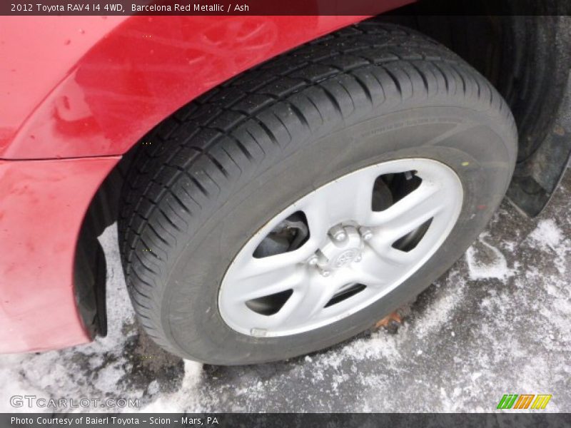 Barcelona Red Metallic / Ash 2012 Toyota RAV4 I4 4WD