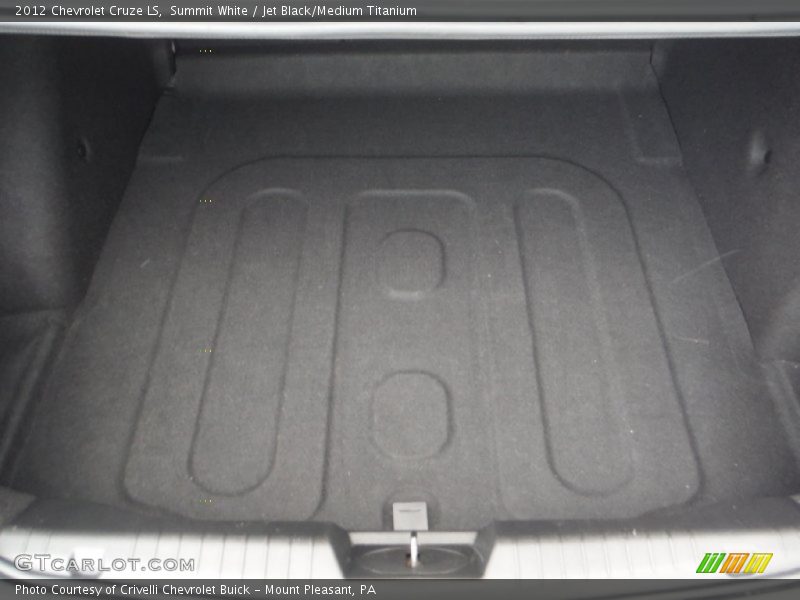 Summit White / Jet Black/Medium Titanium 2012 Chevrolet Cruze LS