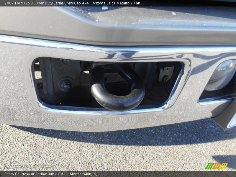 Arizona Beige Metallic / Tan 2007 Ford F250 Super Duty Lariat Crew Cab 4x4