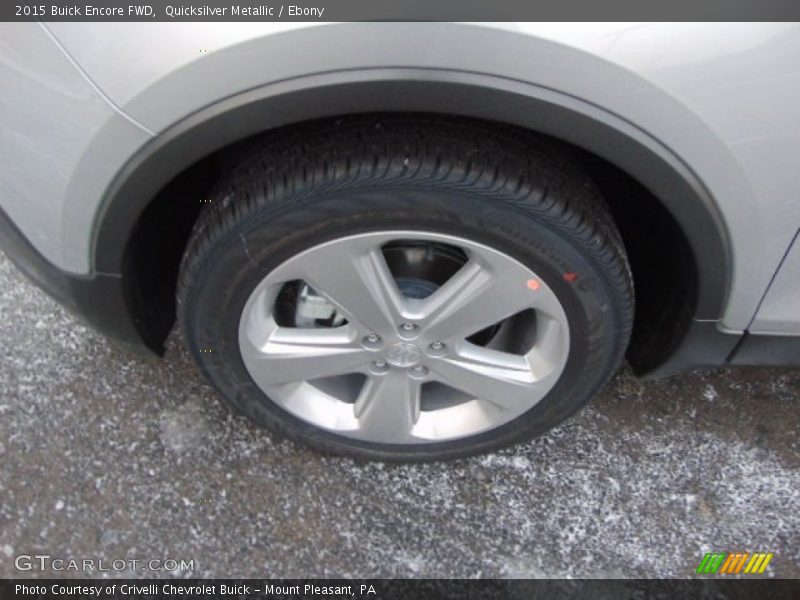 Quicksilver Metallic / Ebony 2015 Buick Encore FWD
