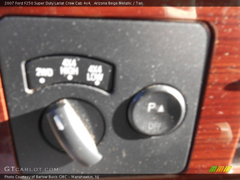 Arizona Beige Metallic / Tan 2007 Ford F250 Super Duty Lariat Crew Cab 4x4
