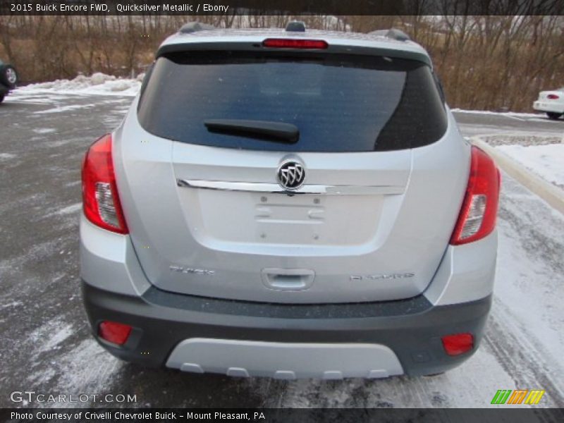 Quicksilver Metallic / Ebony 2015 Buick Encore FWD