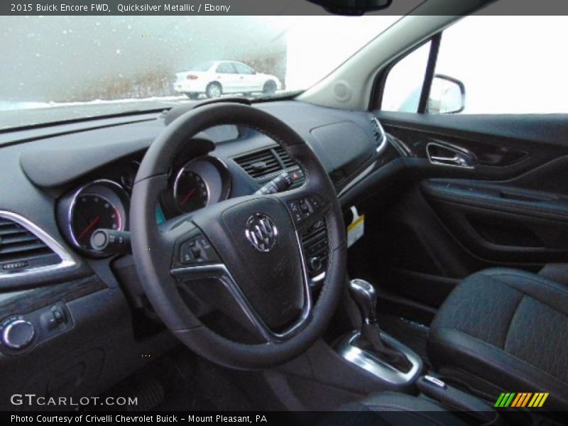 Quicksilver Metallic / Ebony 2015 Buick Encore FWD