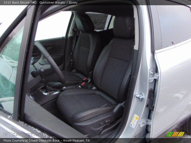 Quicksilver Metallic / Ebony 2015 Buick Encore FWD
