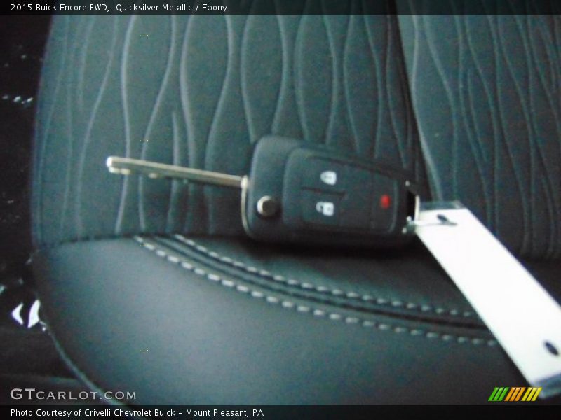 Quicksilver Metallic / Ebony 2015 Buick Encore FWD