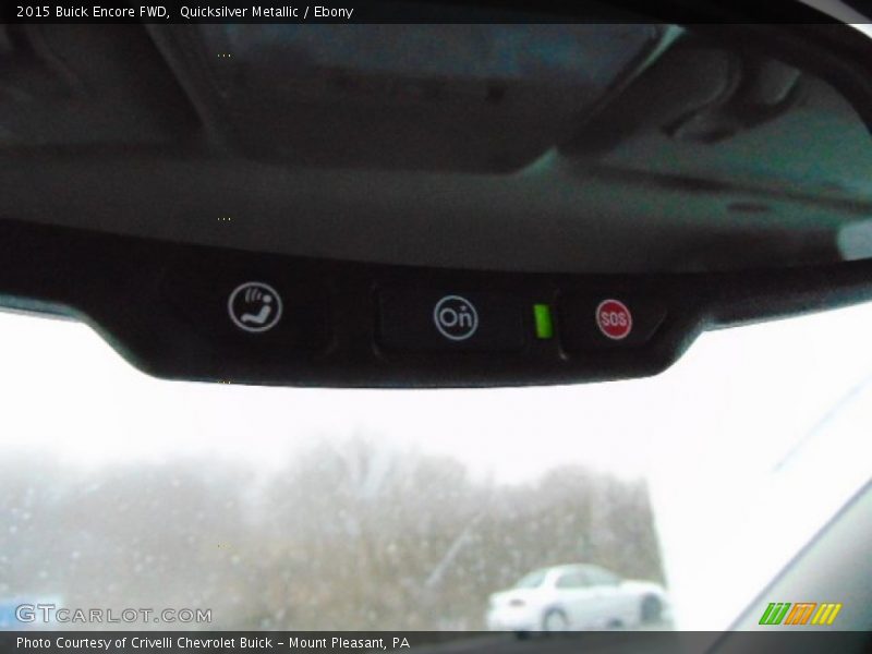 Quicksilver Metallic / Ebony 2015 Buick Encore FWD