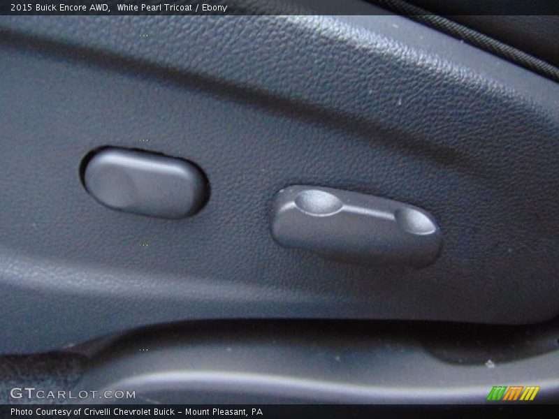 White Pearl Tricoat / Ebony 2015 Buick Encore AWD